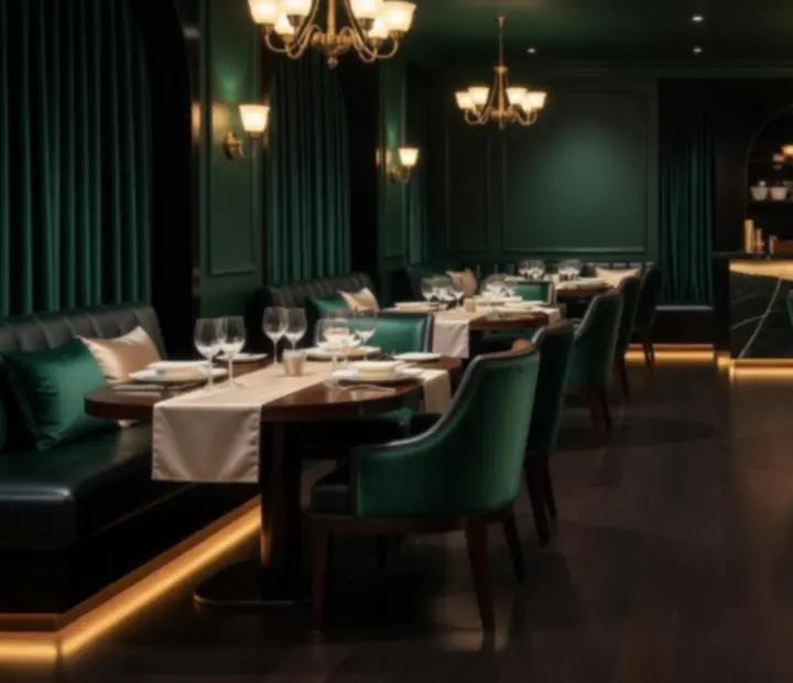 Elegantní privátní restaurace připravená na firemní teambuilding